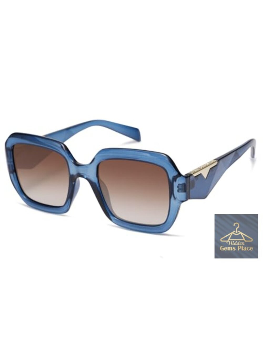 Polarized Square Sunglasses UV400 Protection Men Women